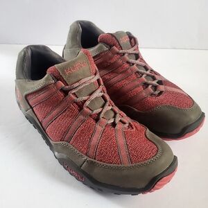 KURU Hiking Burgandy- Red and Gray Athletic Shoes Women's Size 9.5